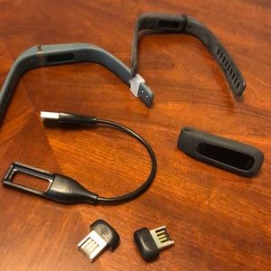 Fit Bit with clip and wrist bands